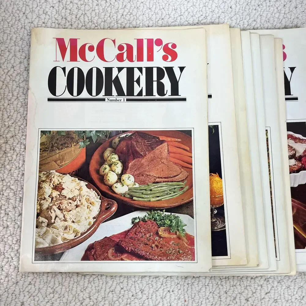 McCall's Cookery Magazine Issues 1-16 1983-85 Recipes & Homemaking Vintage